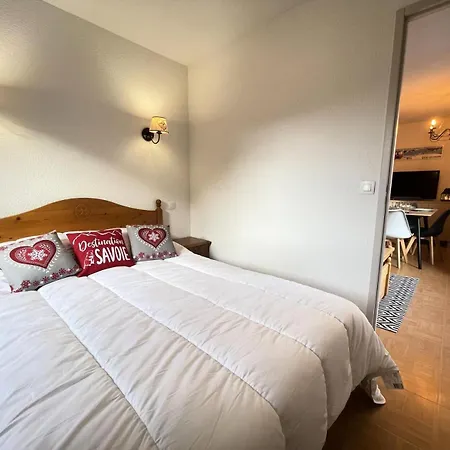 Daire Les Des Evettes - Cozy Au Pied Des Pistes Dans Avec Piscine Mae-6431 Flumet
