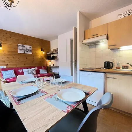 Daire Les Des Evettes - Cozy Au Pied Des Pistes Dans Avec Piscine Mae-6431 Flumet