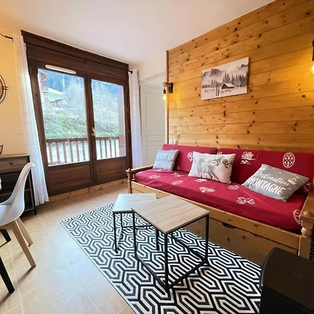 Daire Les Des Evettes - Cozy Au Pied Des Pistes Dans Avec Piscine Mae-6431 Flumet